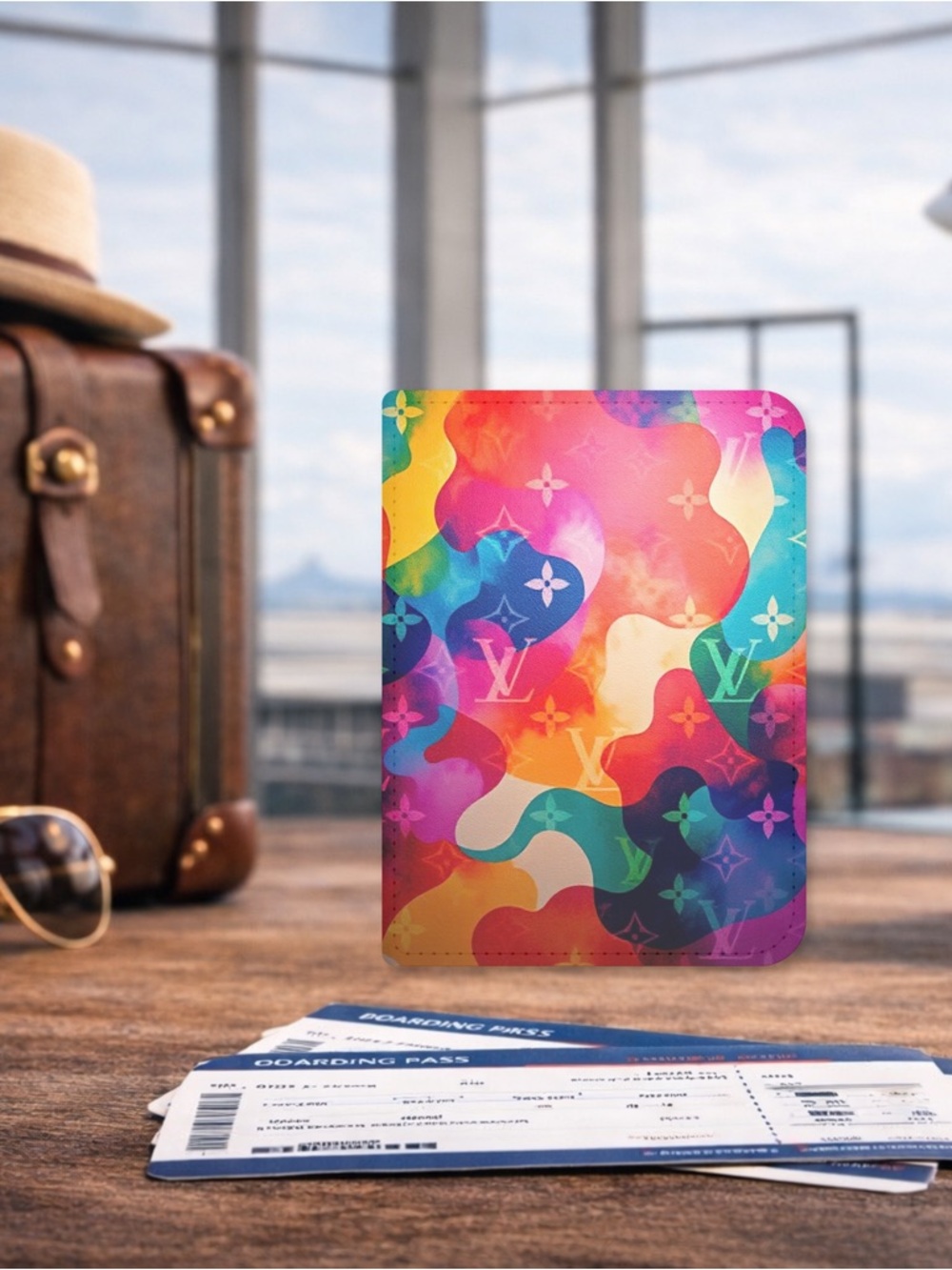 HANDMADE FASHION Passport and ID Holder
